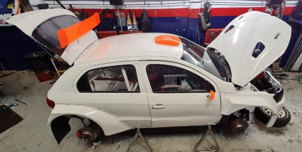 El VW Go con el que Laureano Grigera debutará en el CARX RallyCross.